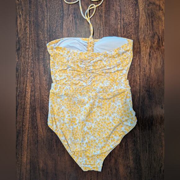 Michael Michael Kors Chilitington Halter Maillot One-Piece Swimsuit - Picture 5 of 6